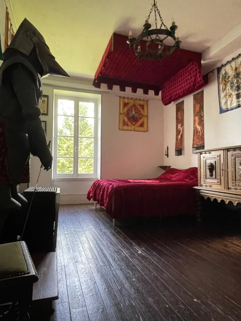 Chambre médiévale inspiration moyen age, ducs de Bourbon