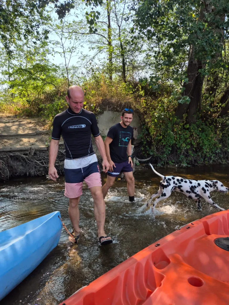 Canoë sur l'Allier