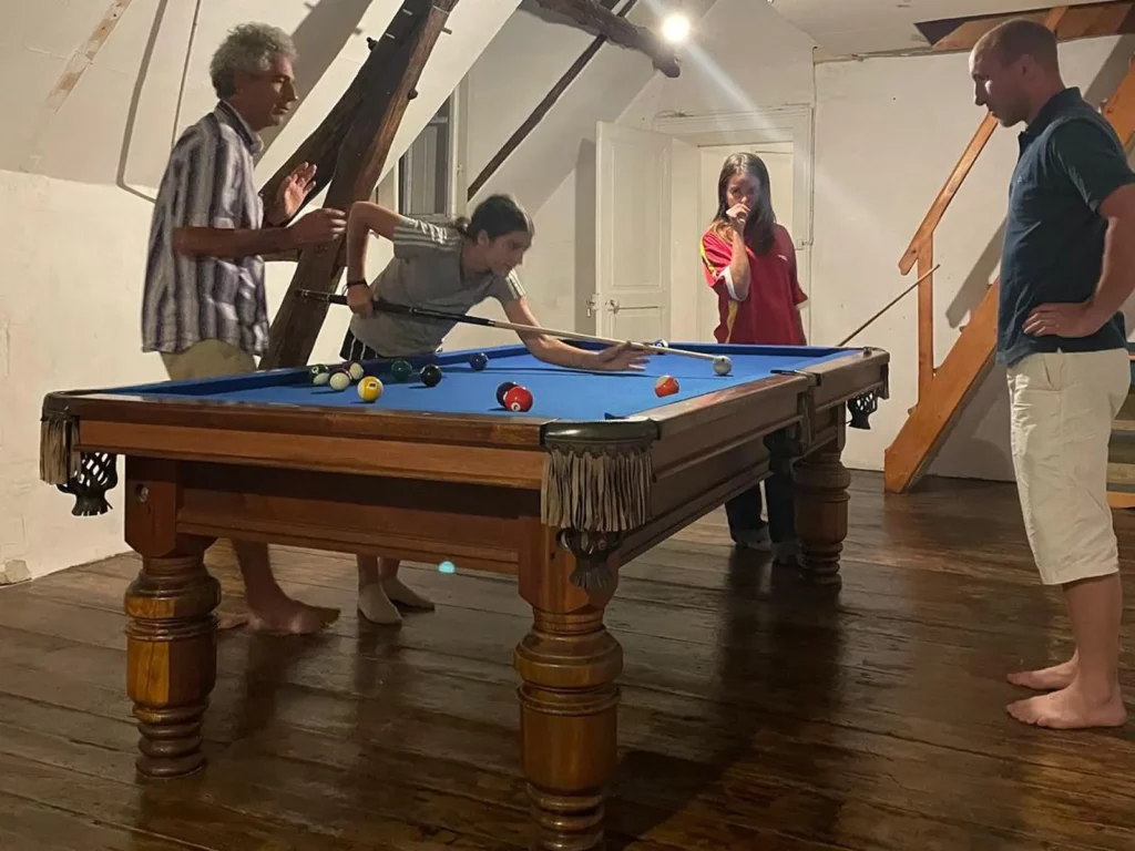 Animation billard au château