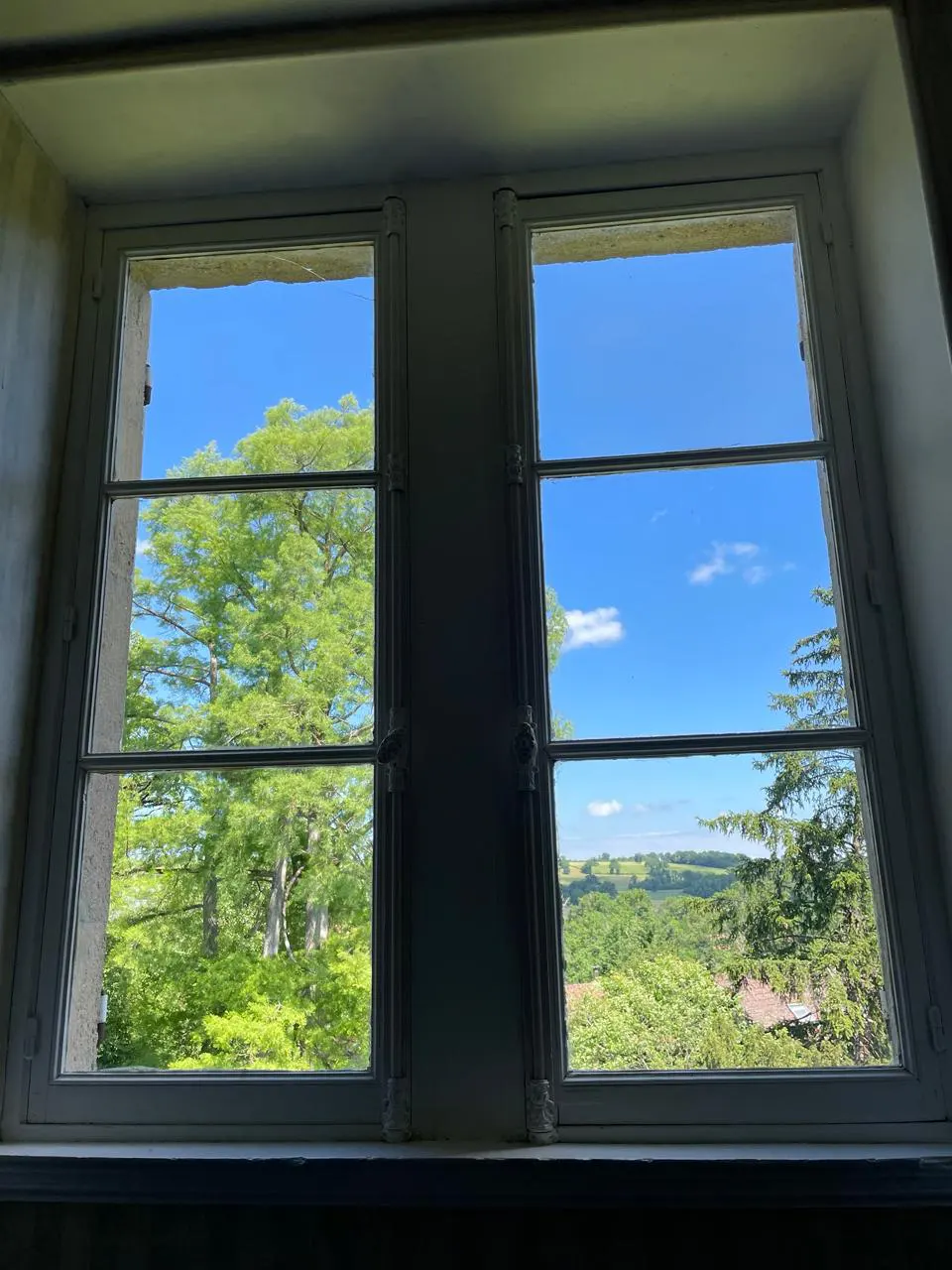 Vue de la chambre Belle Époque